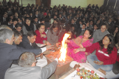 Birth Anniversary Poojan of Late Vidya Devi Ji - February 2018