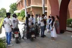 Theatre on Bikes show 